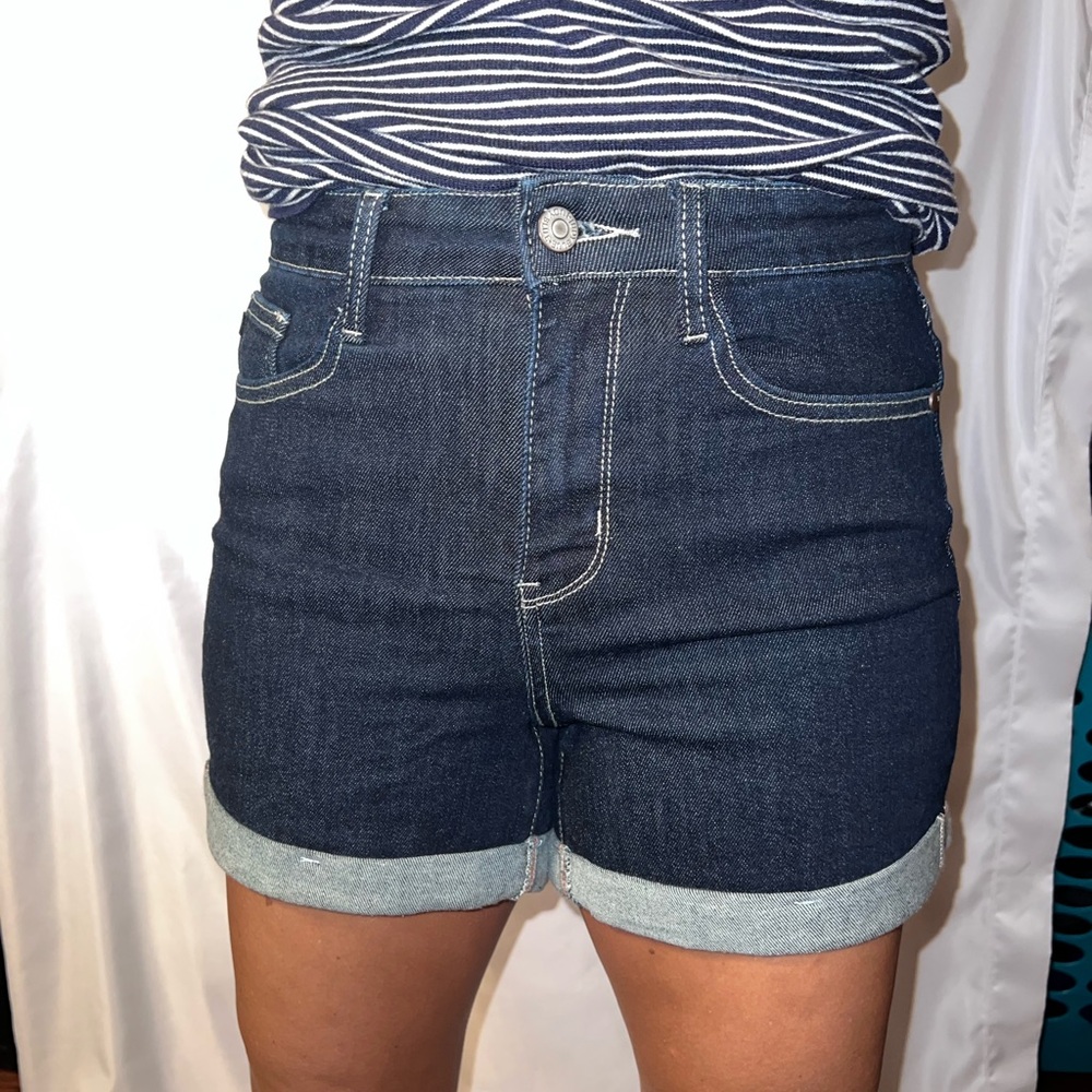 Judy Blue Dark Indigo Jean Shorts